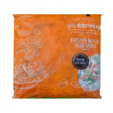 글로벌 냉동 혼합야채 4종(볶음밥용) 1kg