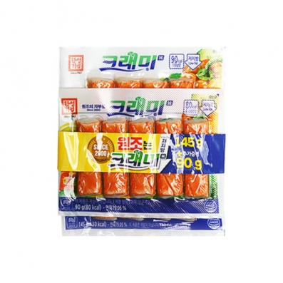 한성 크래미 맛살 145g+90g