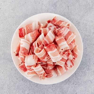 [신선축산] 대패 돈삼겹살 100g 오스트리아산/냉동