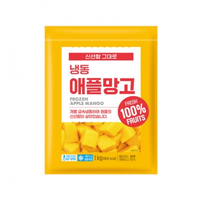 직수입 냉동 애플망고 1kg