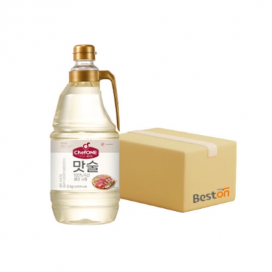 쉐프원 맛술 2kg 1박스(6개입)