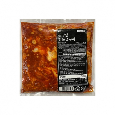 [신선축산] 찐 양념 닭목살구이 1kg