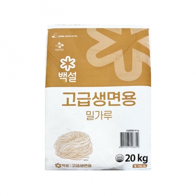 CJ 백설 고급 생면용 밀가루 20kg