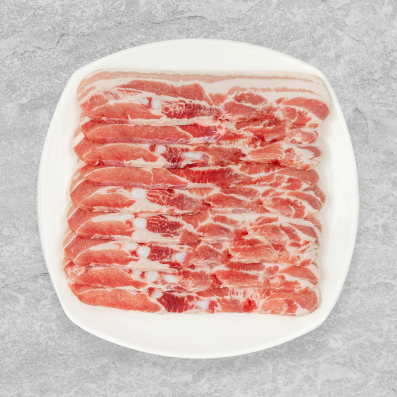 [신선축산] 구이용 돈삼겹살 100g 스페인산/냉동