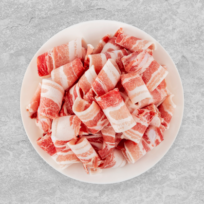 [신선축산] 대패 돈삼겹살 100g 스페인산/냉동