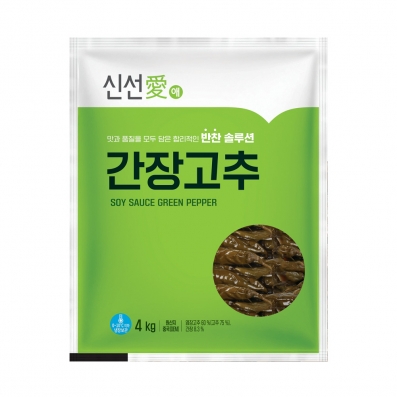 신선애 간장고추 4kg(중국 OEM)