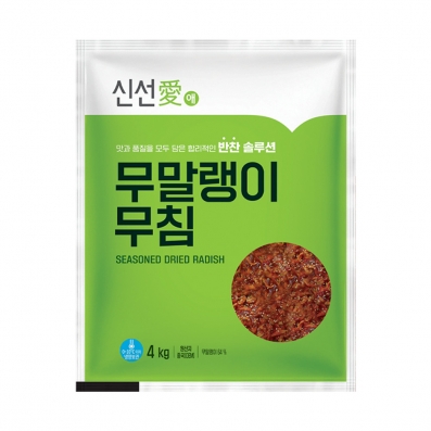 신선애 무말랭이 4kg(중국 OEM)