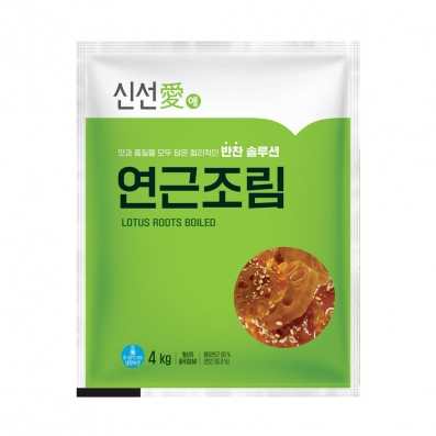 신선애 연근조림 4kg(중국 OEM)