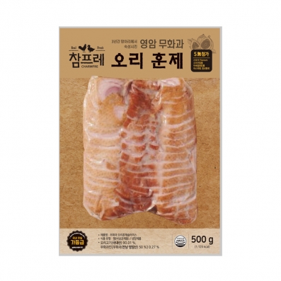 참프레 무화과 오리훈제 슬라이스 500g