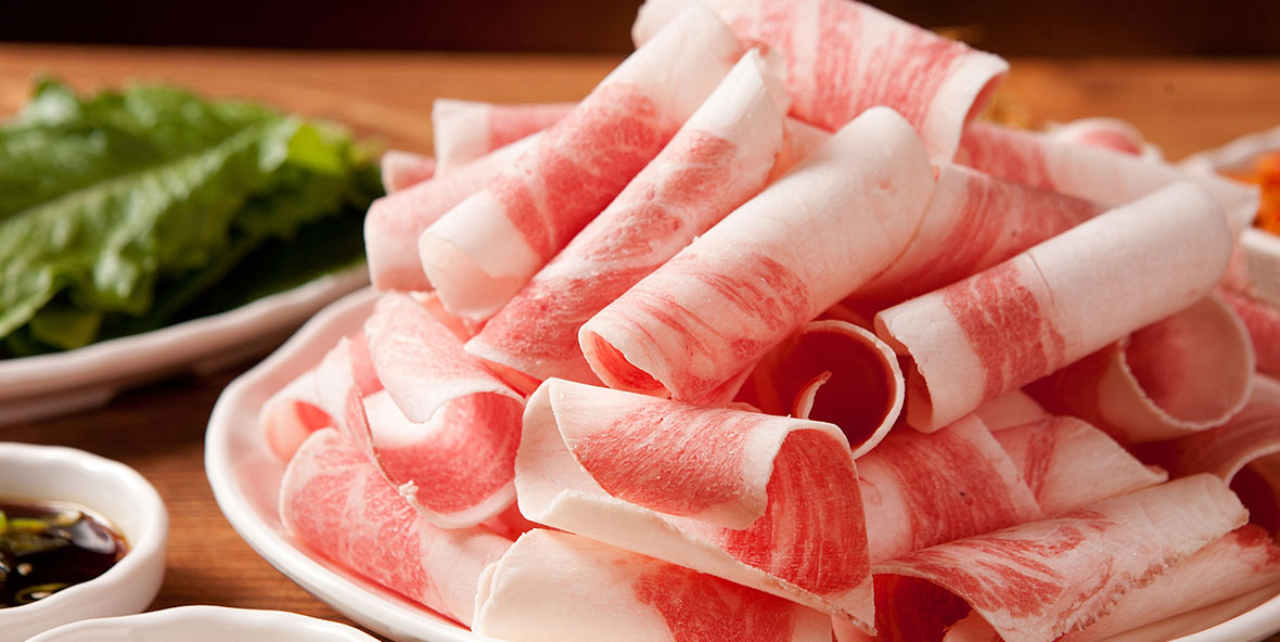 대패 삼겹살 구이