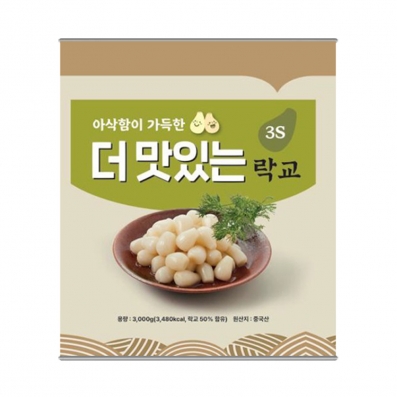 더 맛있는 락교 3S 3kg