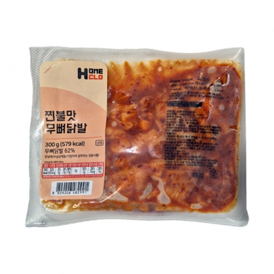 [신선축산] 찐 불맛 무뼈 닭발 300g
