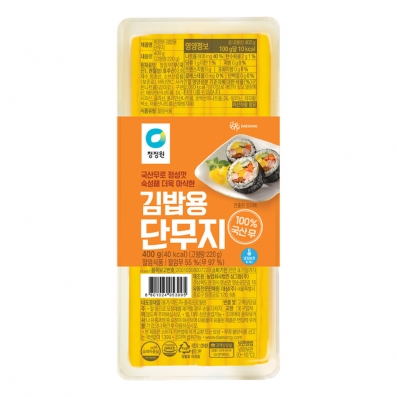 청정원 김밥용 단무지400g