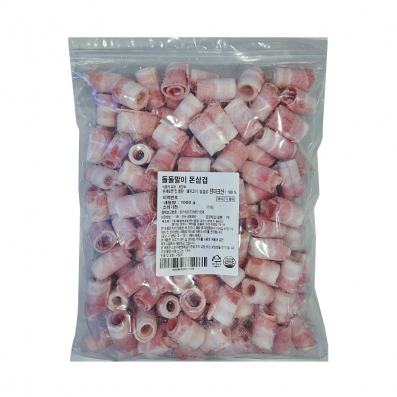 [신선축산] 돌돌말이 돈삼겹 1kg