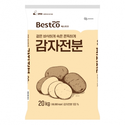 베스트코 감자전분 20kg