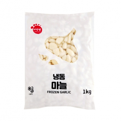 마당발 냉동 알마늘 1kg