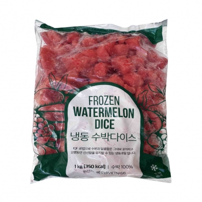 글로벌 냉동 수박 다이스 1kg
