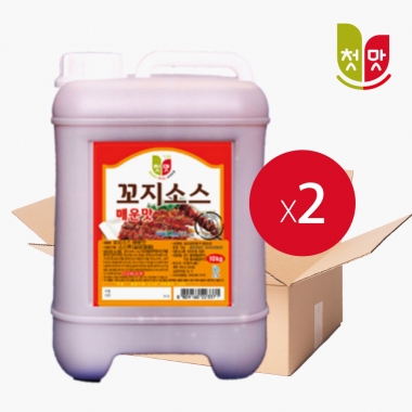 꼬지소스 매운맛10kg 1박스(2개입)