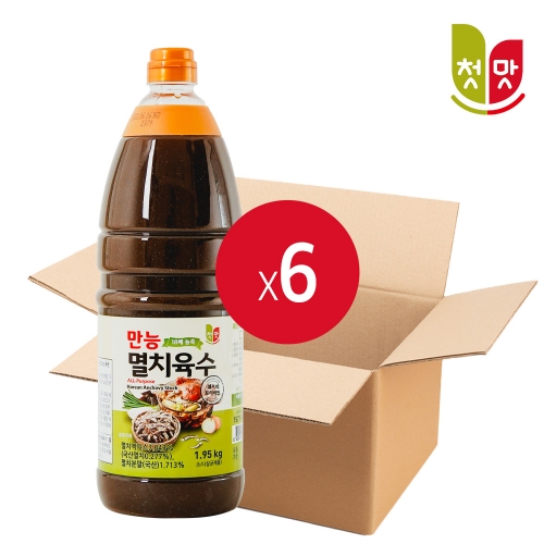 만능 멸치육수 1.95kg 1박스(6개입)