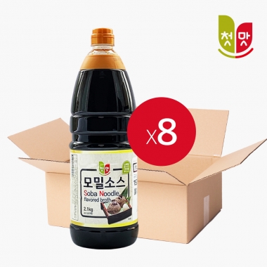 모밀소스 2.1kg 1박스(8개입)