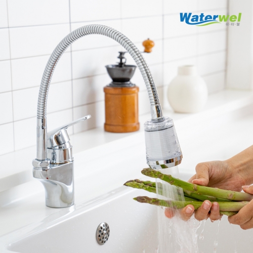 워터웰 요리수 싱크대 주방필터 코브라 타입 PF-200