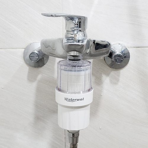 워터웰 다용도 파워필터 녹물제거 해바라기 샤워기 세면대 세탁기 주방 PF-300