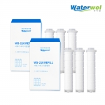 워터웰 비타민 캡슐샤워기 전용 세디먼트 필터 3개입/6개입 WS-1400
