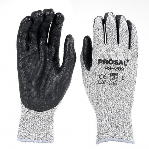 엔비 장갑 잘림방지 고강도 폼 NBR 코팅 PS-209