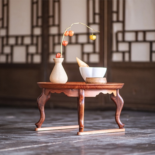 참죽원형소반 밥상 전통밥상 돌잔치앞상 전통찻상 교자상 원목찻상