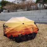 이중 3단 수동 양산 - 우리는 저물어 간 노을같아요