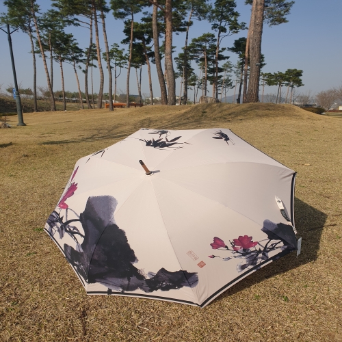 60 목봉 장우산 - 수묵화