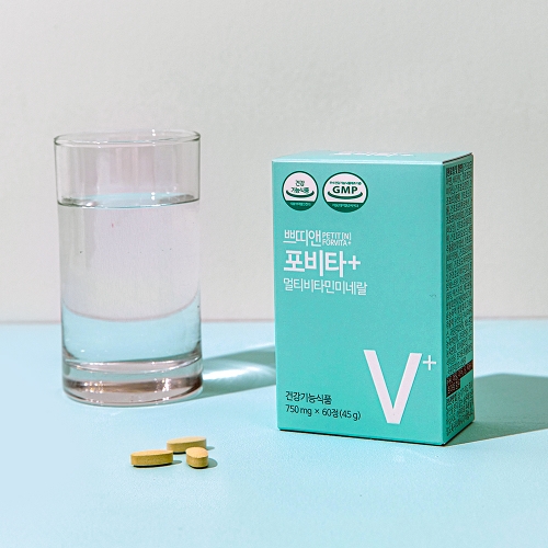 쁘띠앤 포비타 플러스 (1개월)  멀티비타민 & 미네랄