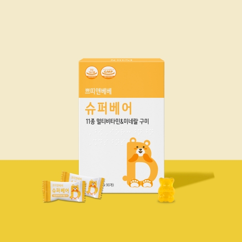 쁘띠앤베베 슈퍼베어 (45일) 멀티비타민 구미