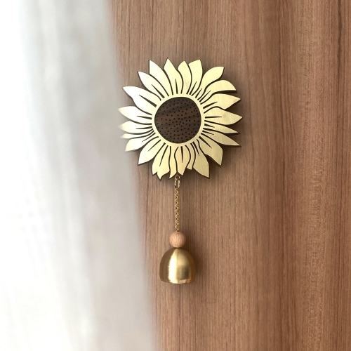 슬로우리스트 골드 해바라기 도어벨