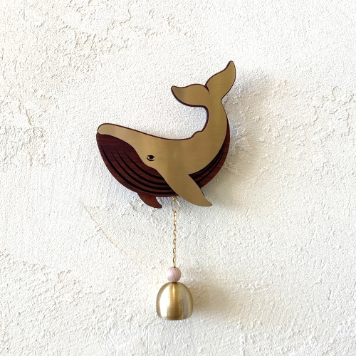 슬로우리스트 골드 고래 도어벨