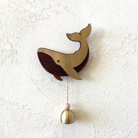 슬로우리스트 골드 고래 도어벨