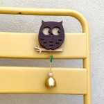 슬로우리스트 행운 부엉이 도어벨