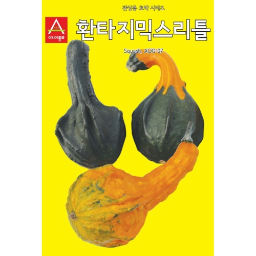 아시아종묘 관상용호박씨앗종자 환타지믹스리틀 호박(10립,10립x3,100립)