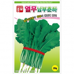 아시아종묘/열무씨앗종자 남부춘하열무 (20g,20gx3,500g)