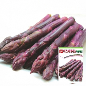 아시아종묘 아스파라거스씨앗종자 자색 퍼플패션(40립,800립,4000립)