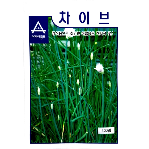 아시아종묘/허브씨앗종자 차이브·커몬챠이브즈(400립)