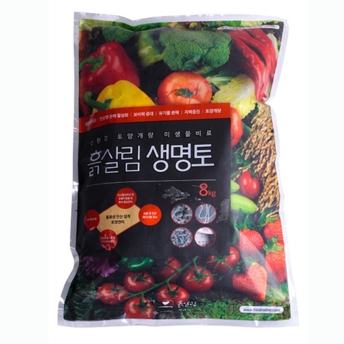 흙살림 토양개량제 생명토 (8kg) A46