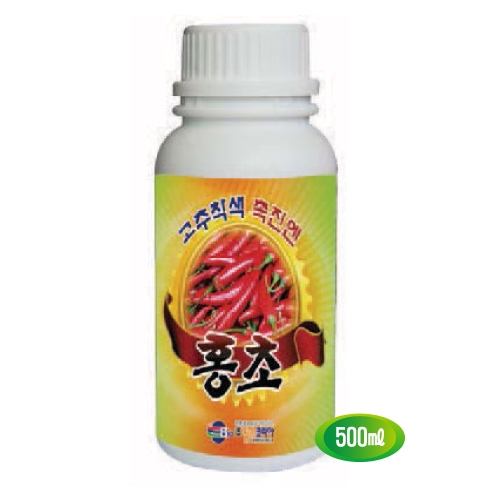 착색,비대,당도,내병성 증진 홍초 500ml A60