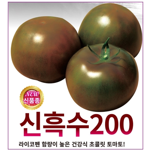 아시아종묘/토마토씨앗종자 신흑수200(100립)