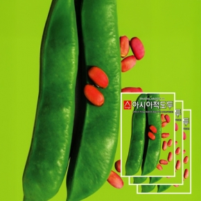 아시아종묘 콩씨앗종자 아시아적도두 작두콩(5립x3)