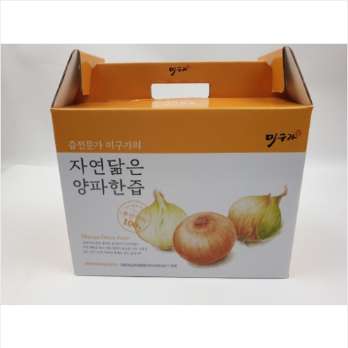 미구가 해풍양파 양파즙 50+2봉 1박스 120ml C21