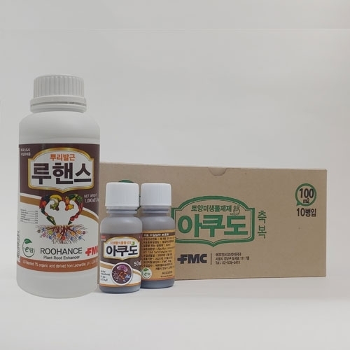 FMC 아쿠도 50ml 2병 루핸스 1L 1병 - 무료배송 세트상품