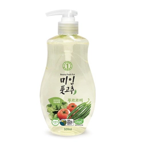 아시아종묘 미인풋고추 주방세제 푸르르미 로하스인증천연 2set (500ml*4)