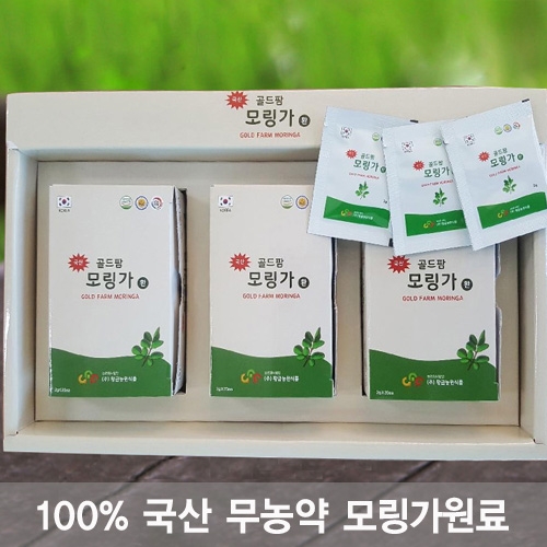 (아시아종묘/식품)골드팜 모링가환(2g*20ea)3박스