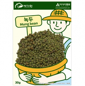 아시아종묘 콩씨앗종자 녹두(30g)